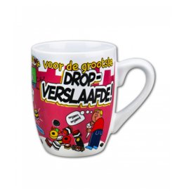 Cartoonmok Dropverslaafde