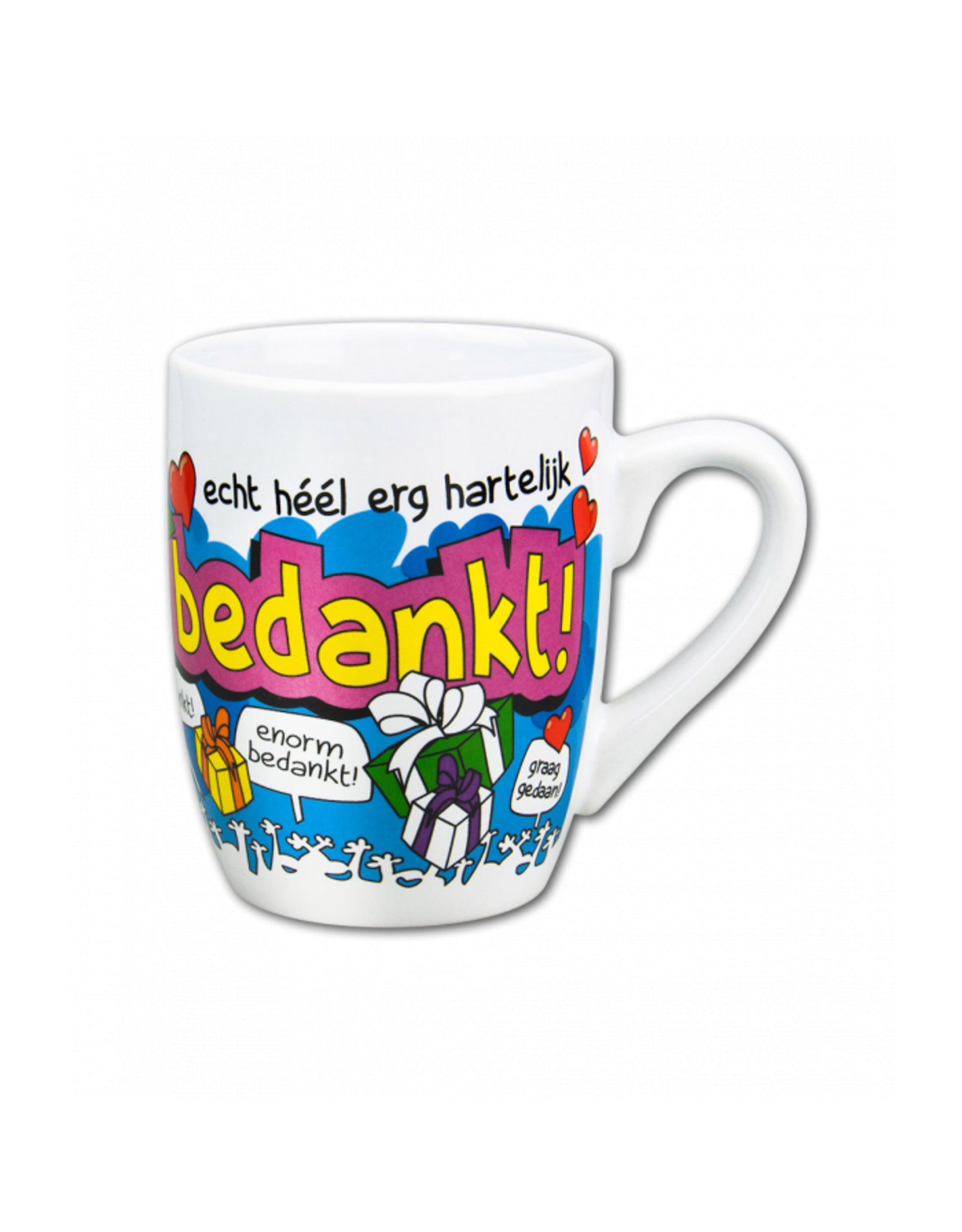 pd party Cartoonmok Bedankt!