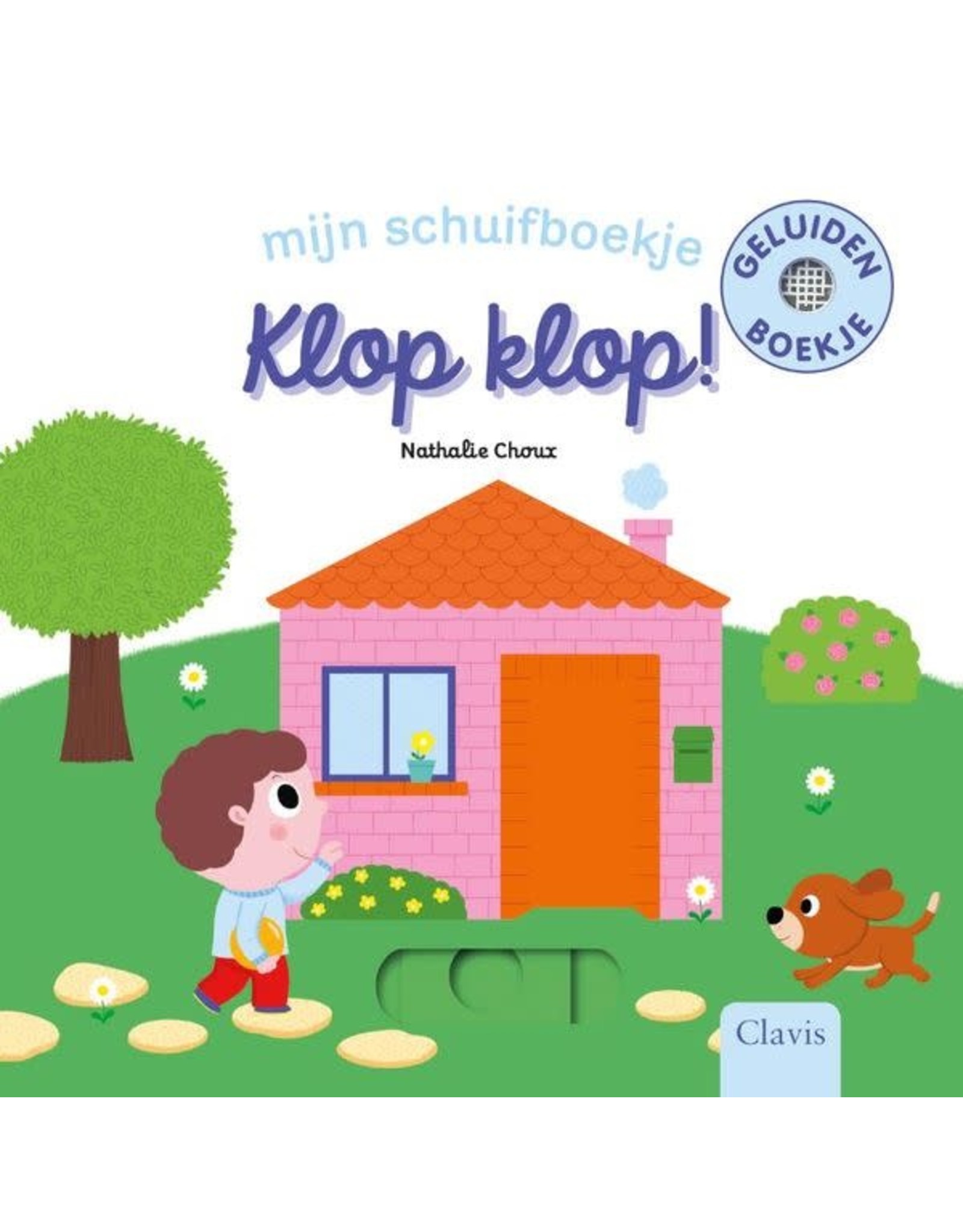 Mijn Schuifboekje "Klop klop" met geluid