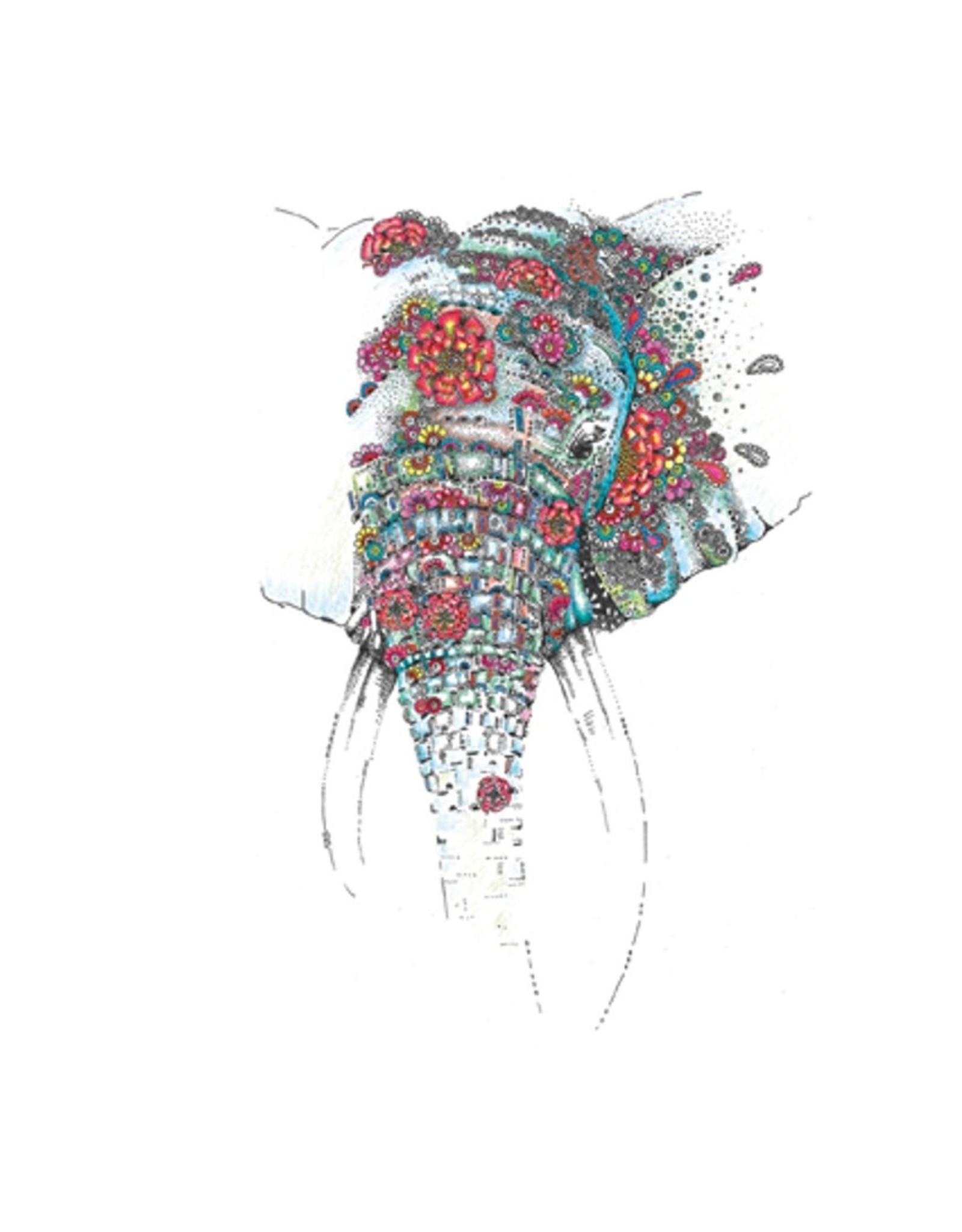 Doodleicious Art "Elephant"