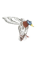 Doodleicious Art "Flying Mallard"