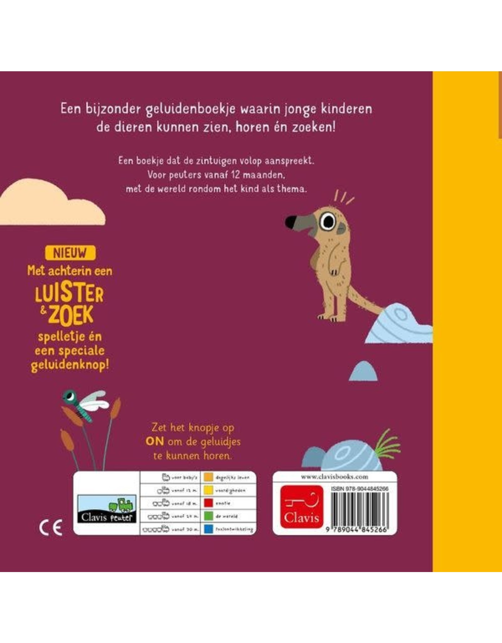 Geluidenboekje "Gekke Dieren"