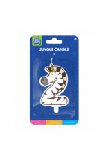 Jungle Candle - 2 Zebra