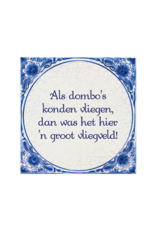 Tegel Delfts blauw - Dombo's