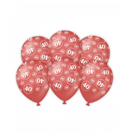 pd party Balloons 40 jaar getrouwd