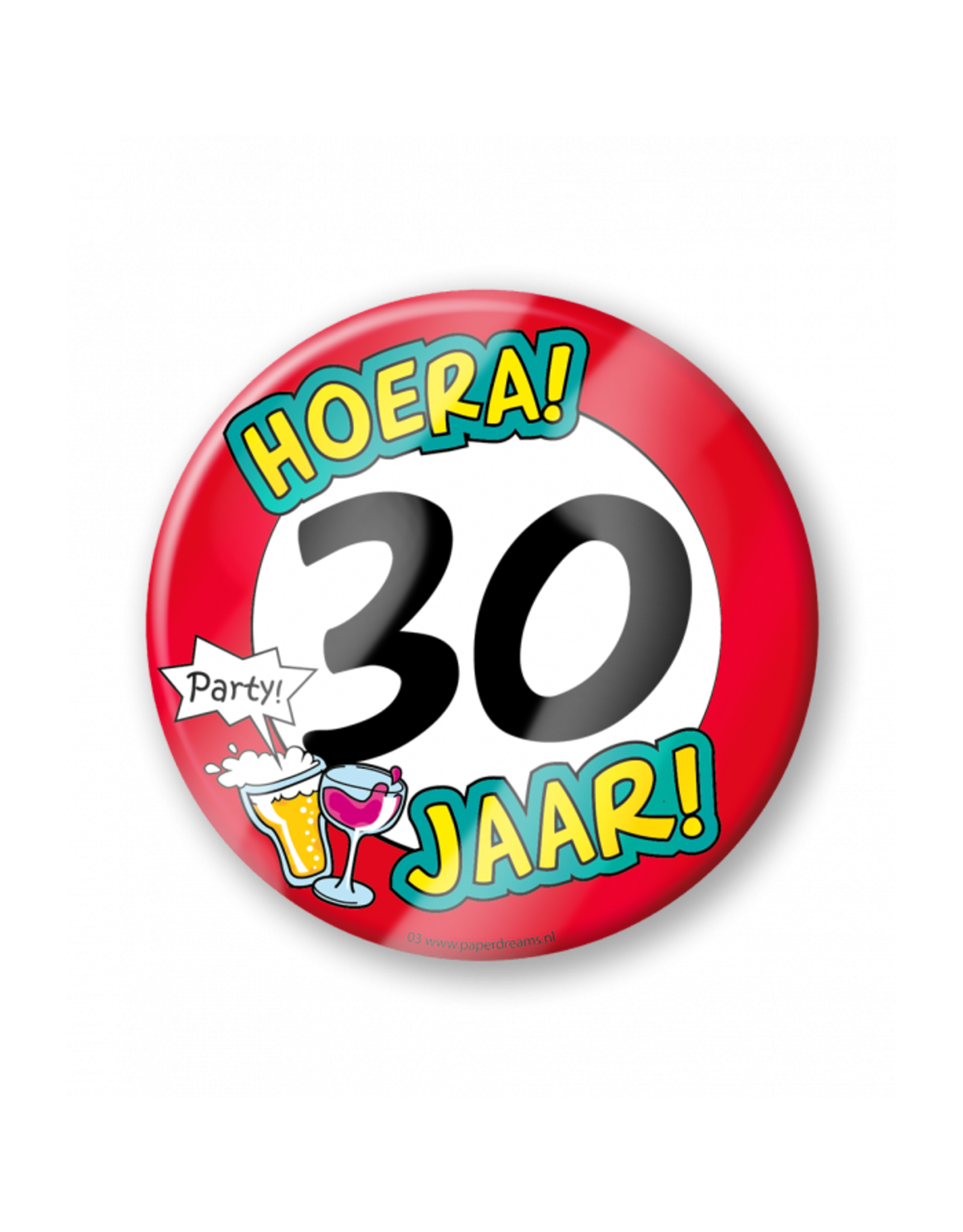pd party Bierviltjes - 30 Jaar