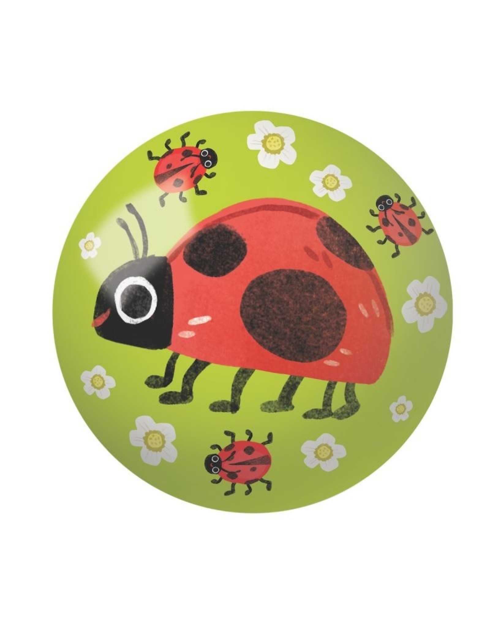 Crocodile Creek 10 cm PVC Speelbal “Ladybug”