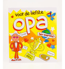 Cartoon Wenskaart - Opa