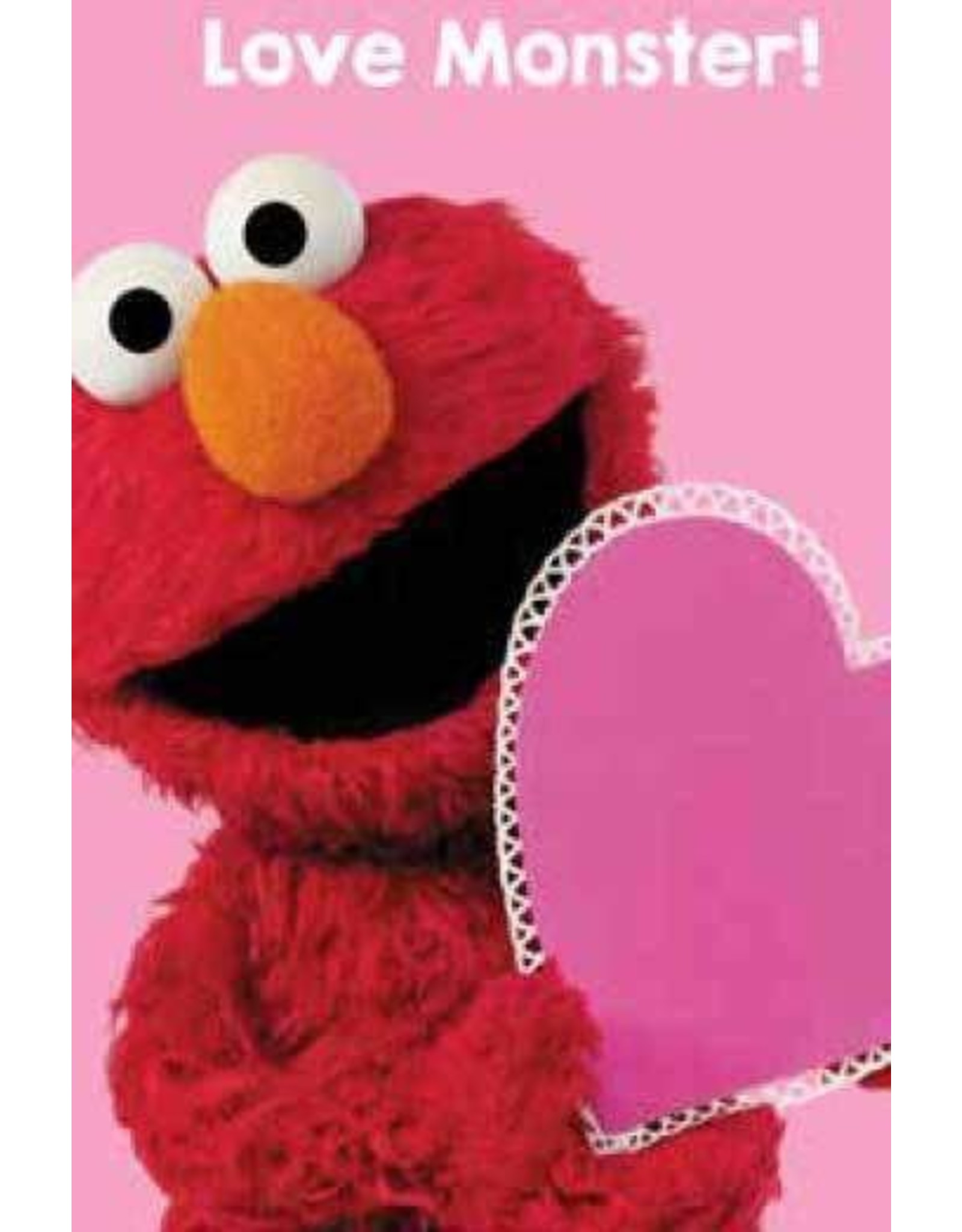 a hype card Sesamstraat "Love Monster"