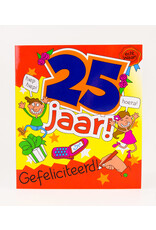 Wenskaart - 25 jaar Cartoon