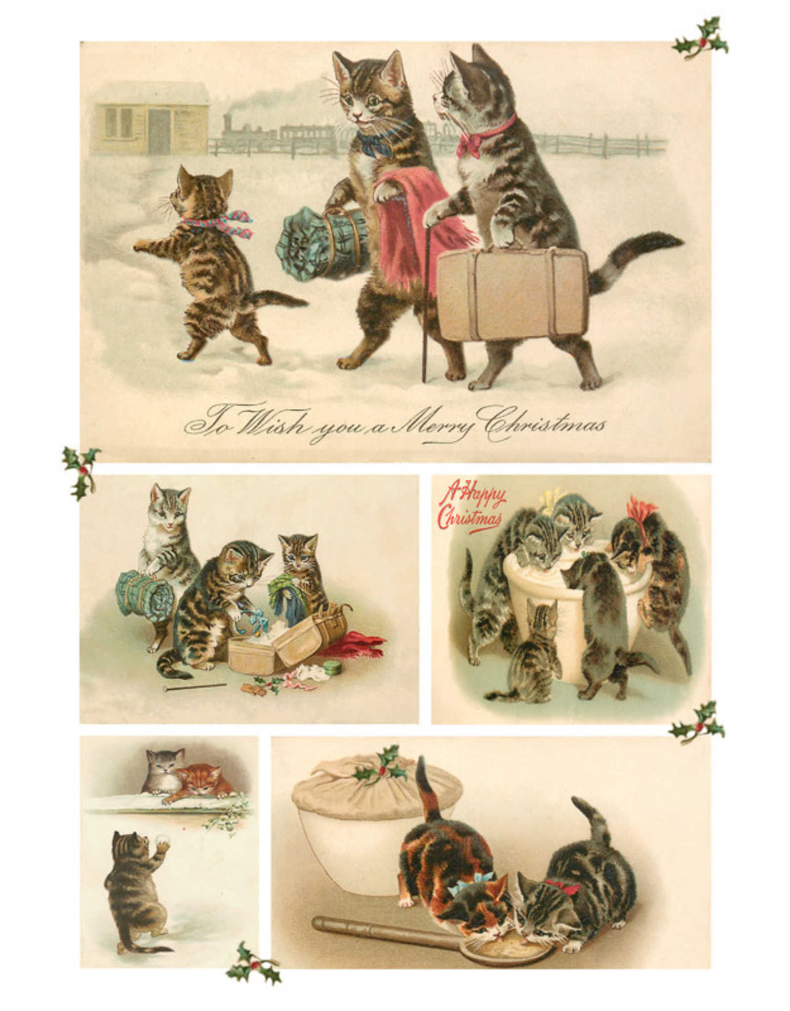 Madame Treacle Madame Treacle "Christmas Cats"