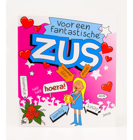 Cartoon Wenskaart - Zus