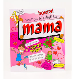 Cartoon Wenskaart - Mama