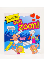 Cartoon Wenskaart - Hoera! Een Zoon