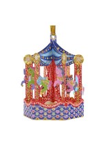 3D Baubles Christmas Card "Carousel"