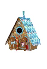 3D baubles Christmas card "Gingerbread House"