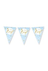 Party Flags Foil - It's a boy!