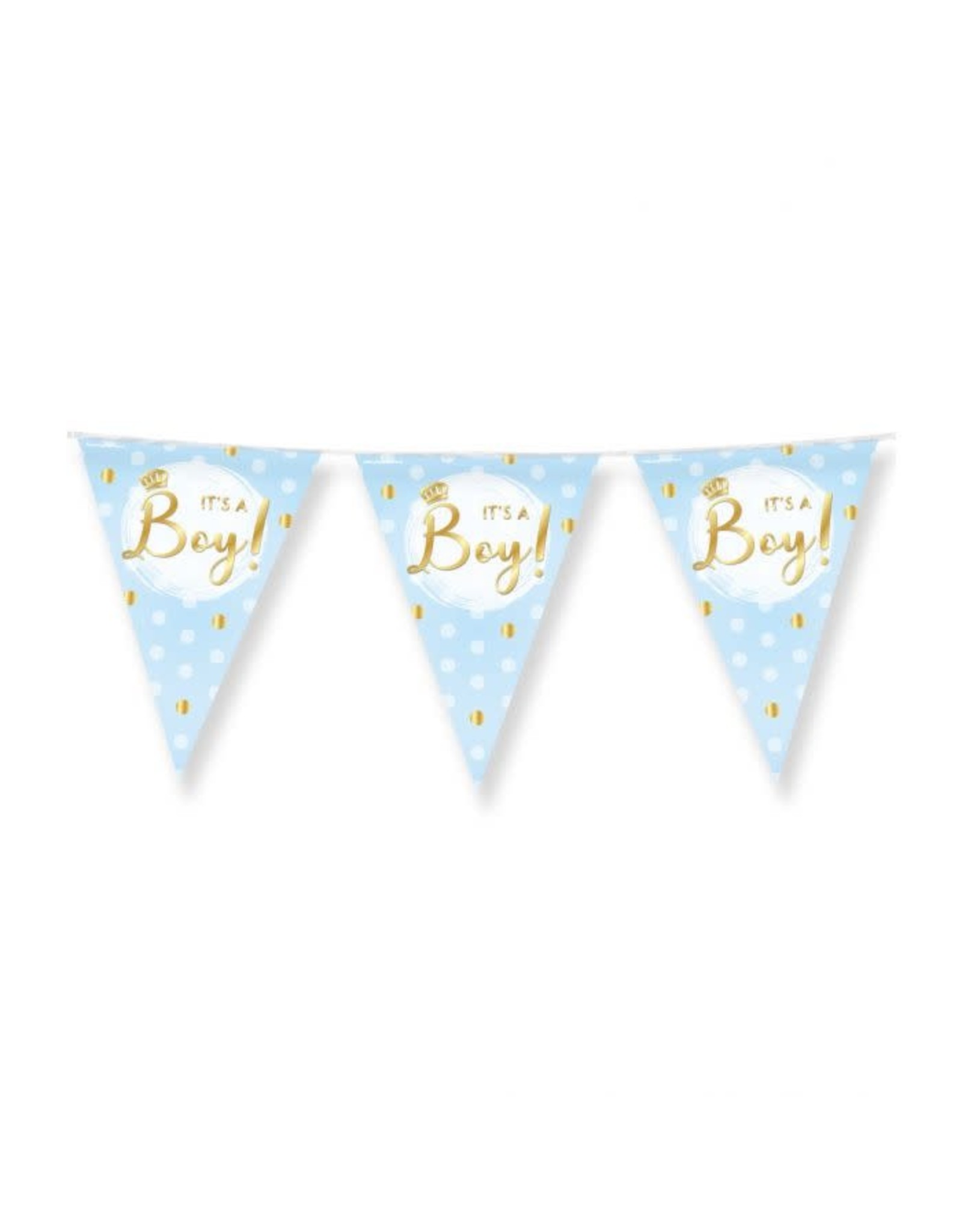 Party Flags Foil - It's a boy!