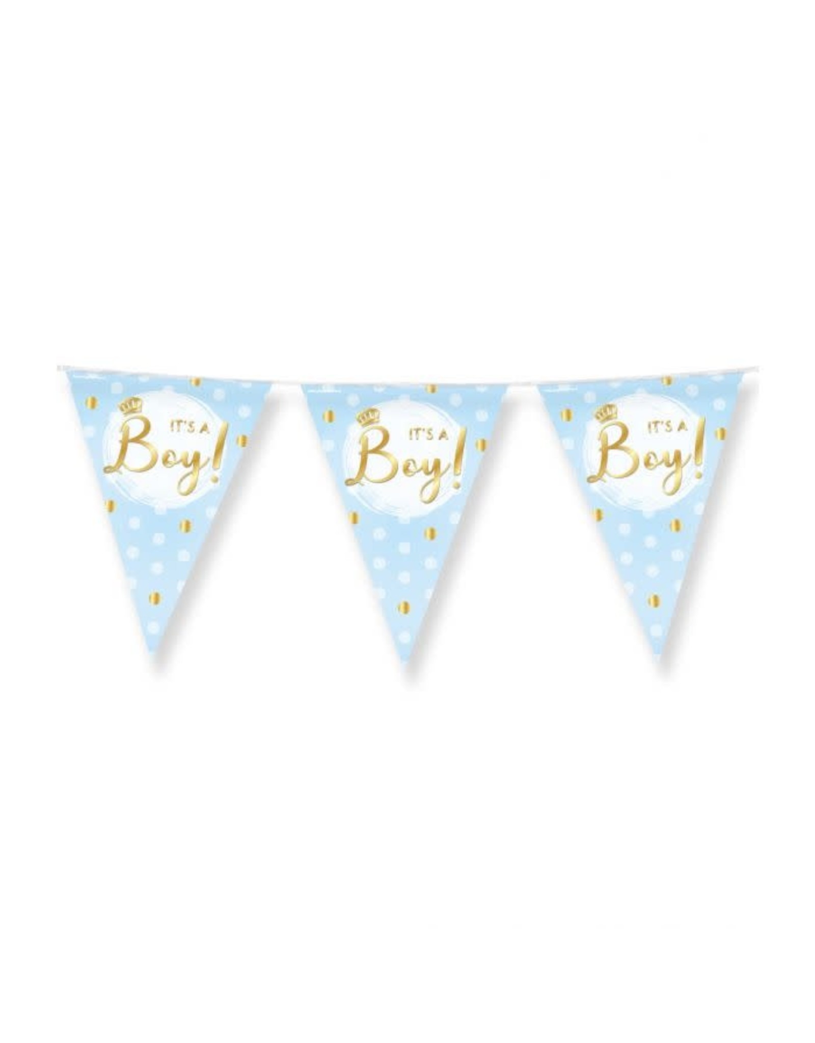 pd party Party Flags Foil - It's a boy!