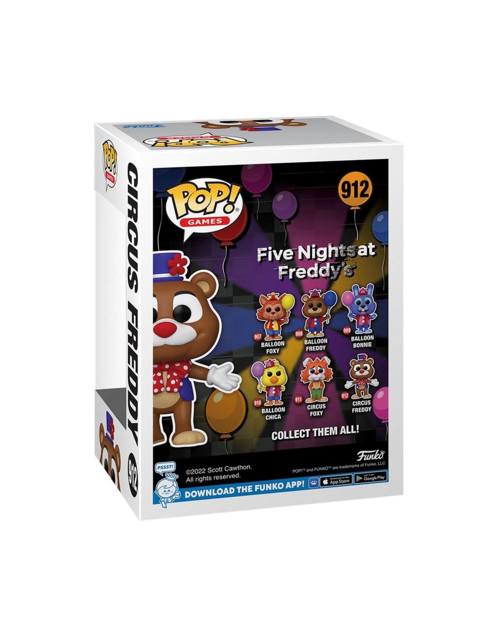 Funko Pop! Funko Pop! Games nr912 FNAF - Circus Freddy