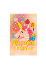 Uitnodigingen “Unicorn Feestje”