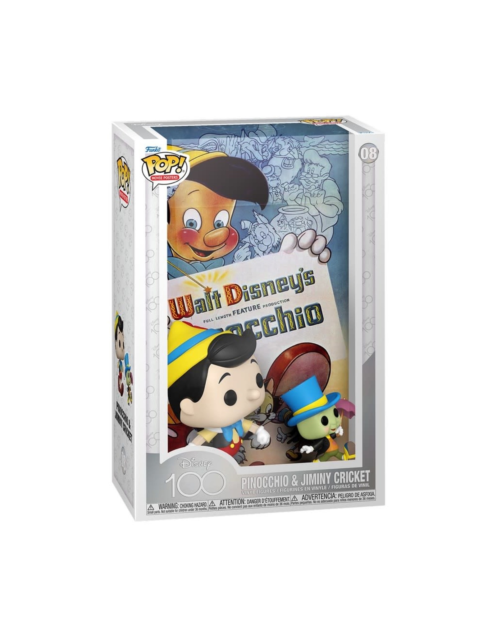 Funko Pop! Funko Pop! Movie Poster: Disney 100th Anniversary - Pinocchio
