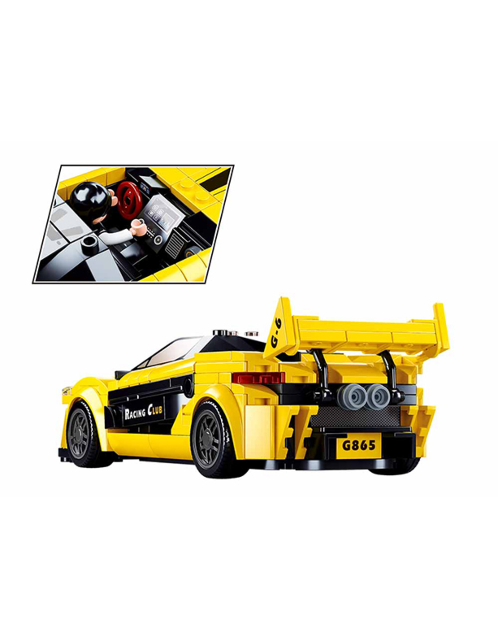 Sluban Sluban Model Bricks - Engelse Supercar