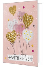 Diamond Dotz Diamond Dotz Greeting Card With Love