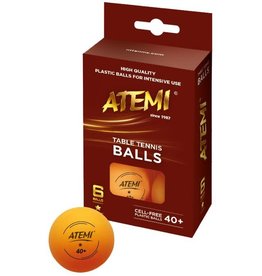 Atemi Tafeltennisballen Oranje 1 ster