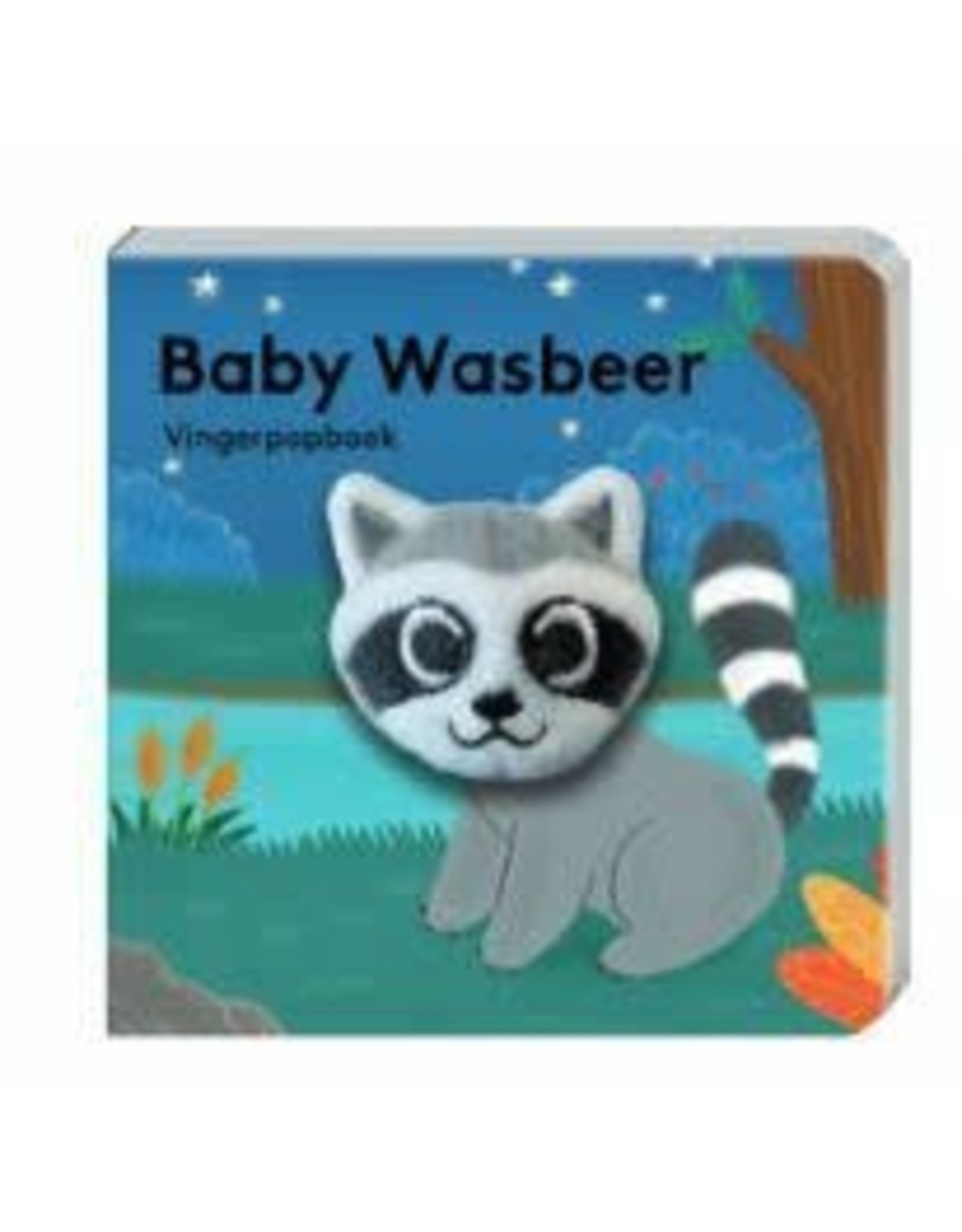 Vingerpopboek - Baby Wasbeer