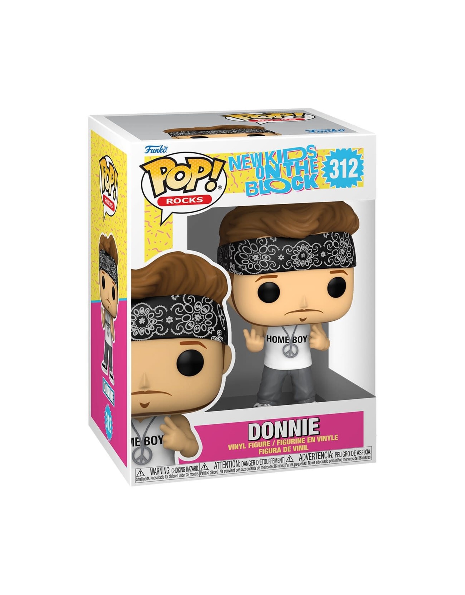 Funko Funko Pop! Rocks nr312 New Kids on the Block - Donnie