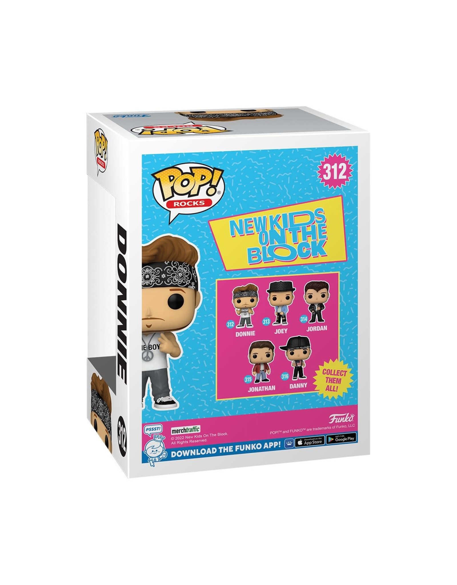 Funko Funko Pop! Rocks nr312 New Kids on the Block - Donnie