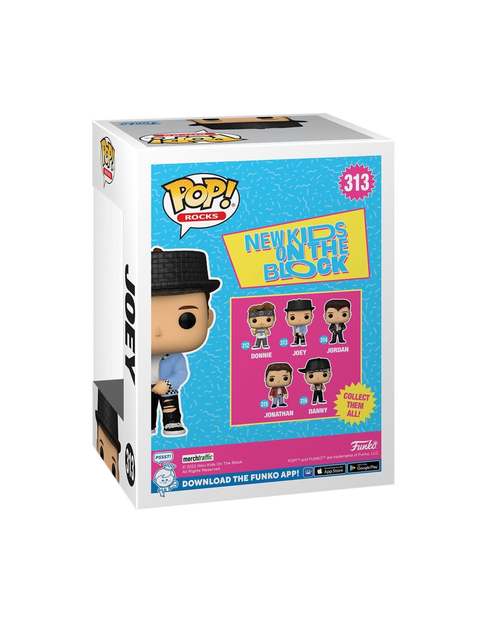 Funko Pop! Funko Pop! Rocks nr313 New Kids on the Block - Joey