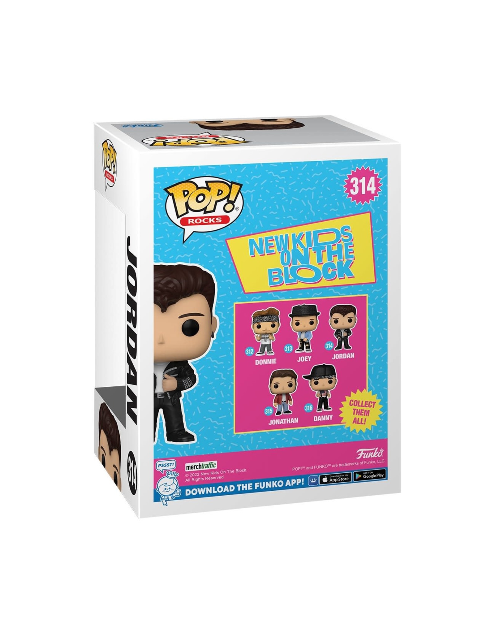 Funko Funko Pop! Rocks nr314 New Kids on the Block - Jordan