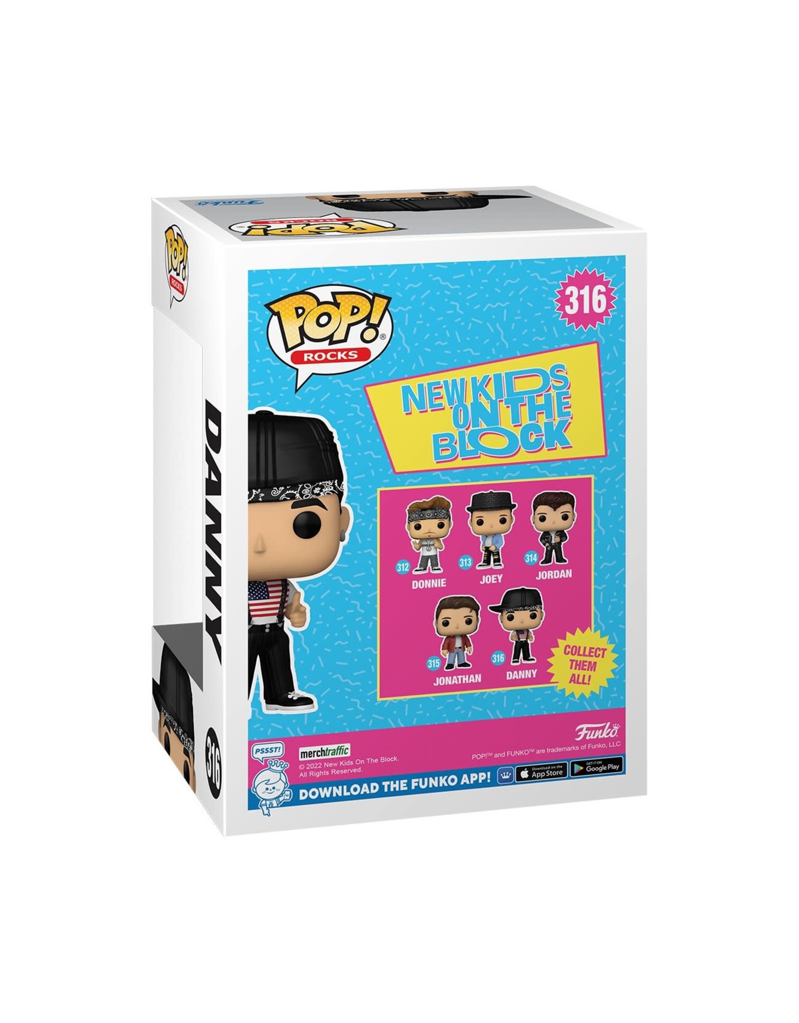 Funko Funko Pop! Rocks nr316 New Kids on the Block - Danny