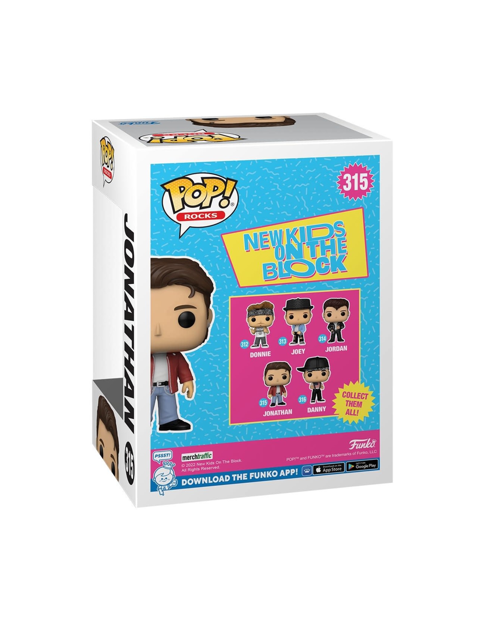 Funko Funko Pop! Rocks nr315 New Kids on the Block - Jonathan
