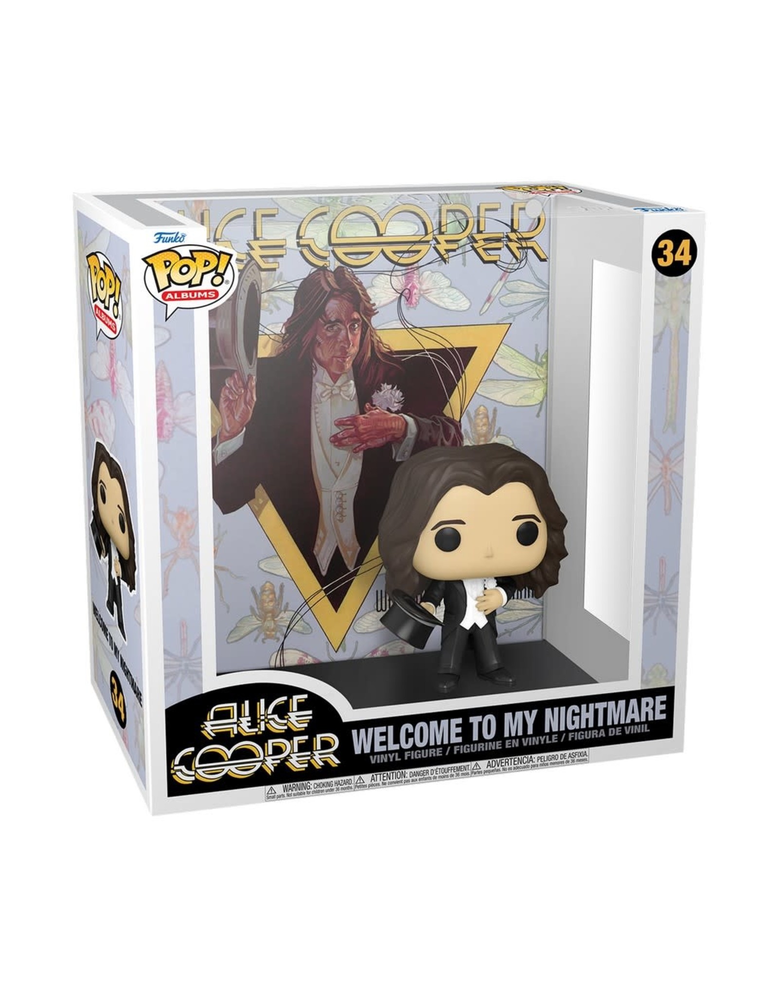 Funko Pop! Funko Pop! Albums nr34 Alice Cooper - Welcome to My Nightmare