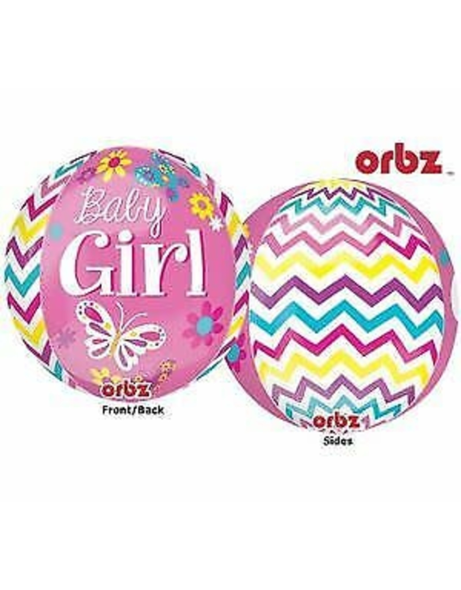 Foil Balloon Baby Girl Pink