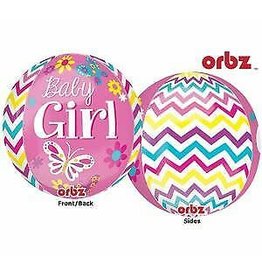 Foil Balloon Baby Girl Pink