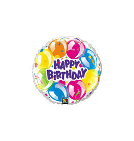 Qualatex Happy Birthday Sparkling Foil Balloon