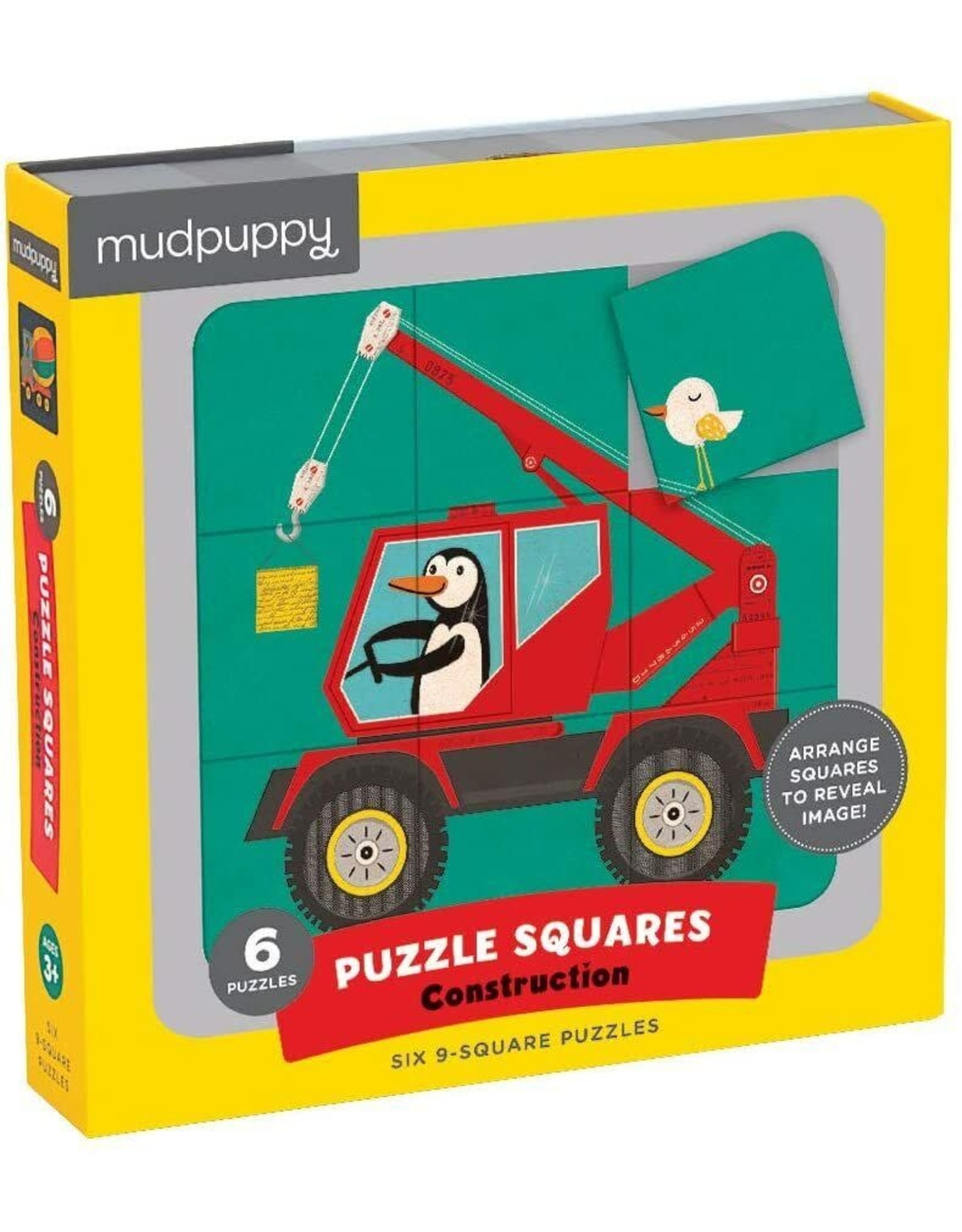 Mudpuppy Puzzle Squares Construction