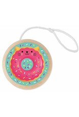 Mudpuppy Wooden Yo-Yo Cat Donut