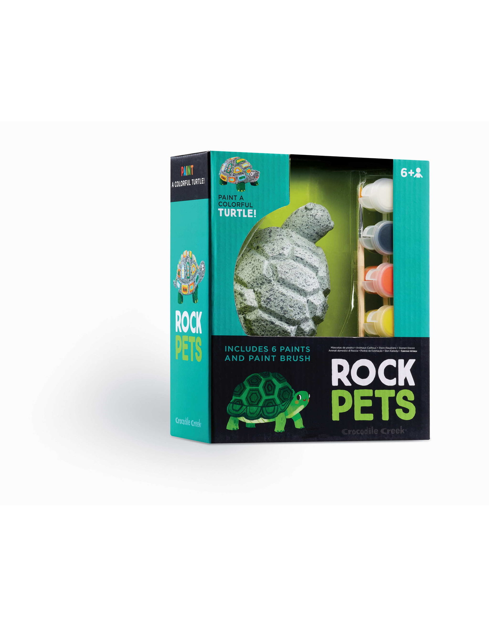 Crocodile Creek Rock Pets - Turtle