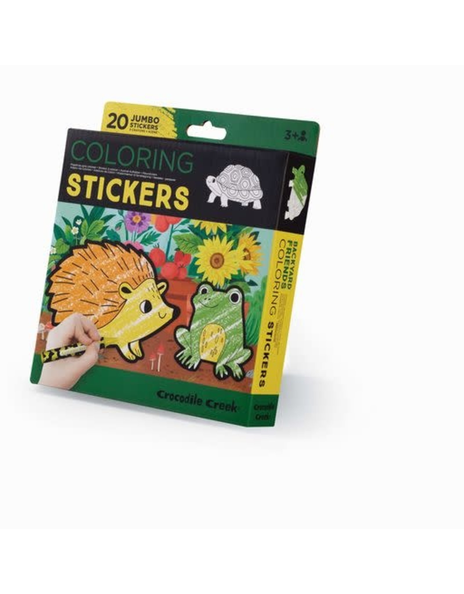 Crocodile Creek Coloring Stickers "Garden"