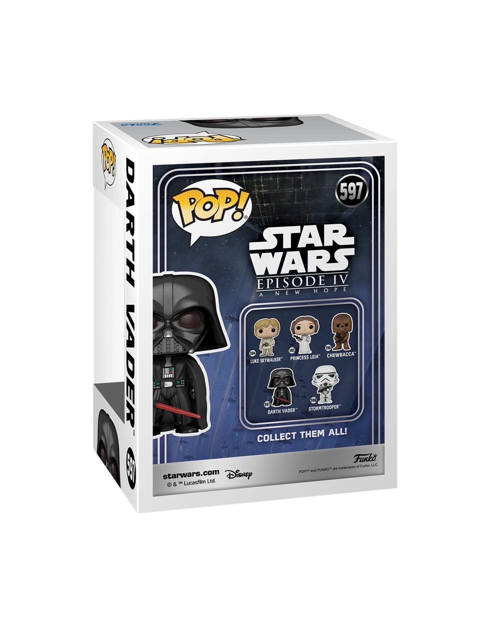 Funko Pop! Funko Pop! Star Wars nr597 Darth Vader