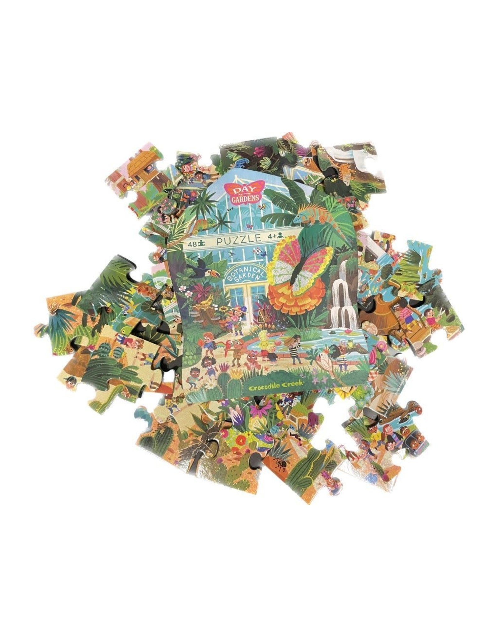 Crocodile Creek Day at the Gardens Crocodile Creek Puzzel