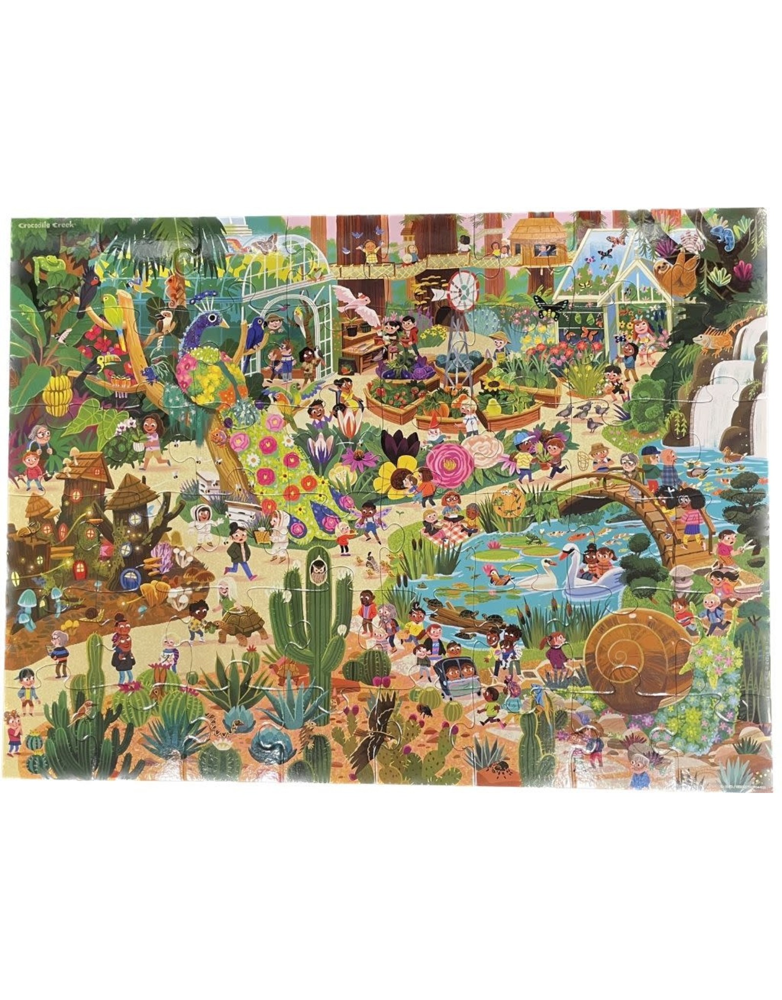 Crocodile Creek Day at the Gardens Crocodile Creek Puzzel