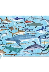 Crocodile Creek Canister Puzzle "36 Sharks" Crocodile Creek