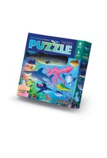 Crocodile Creek Foil Puzzle "Shimmering Sharks"