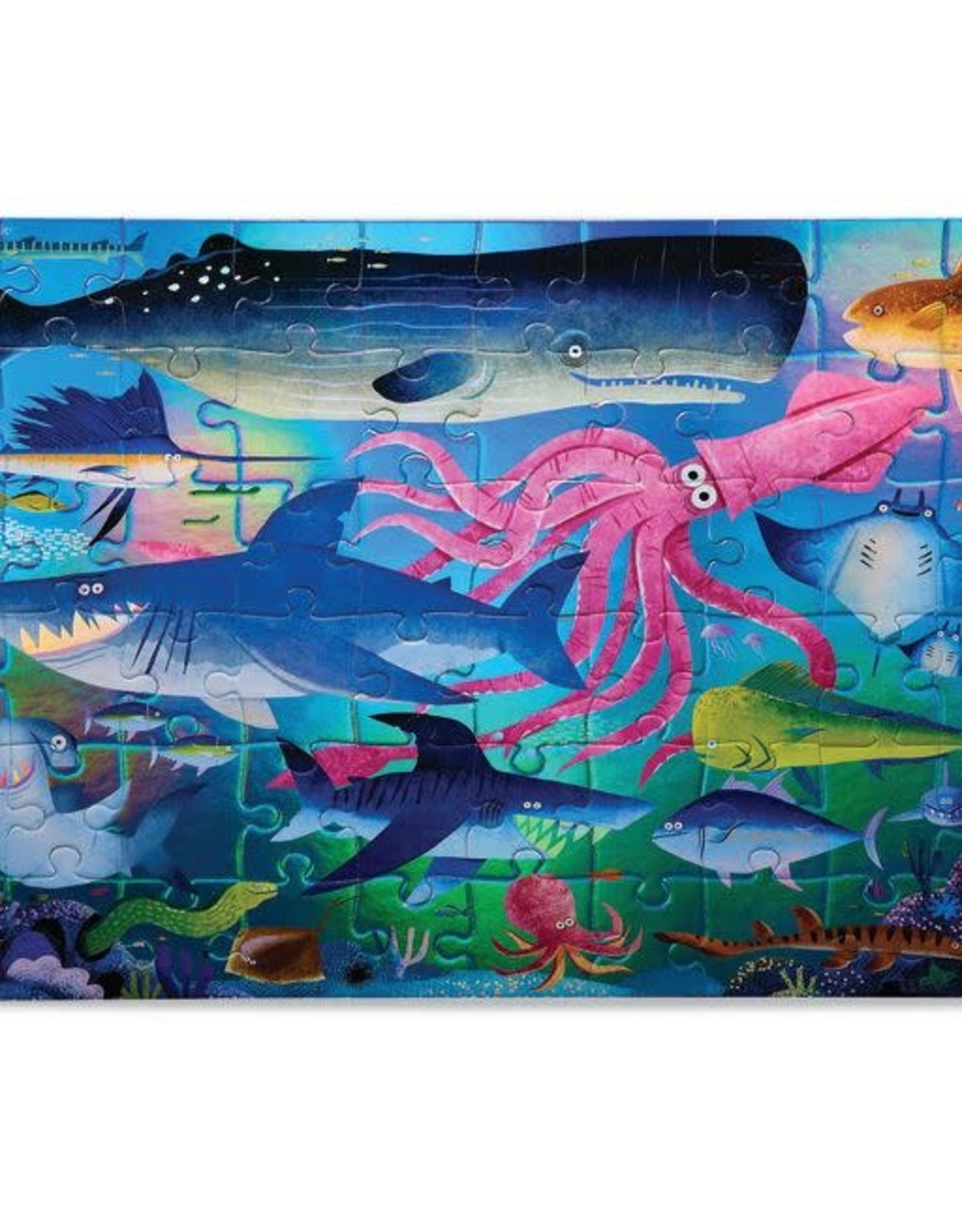 Crocodile Creek Foil Puzzle "Shimmering Sharks"